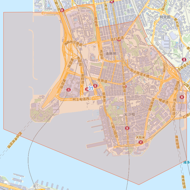 小學 31 校網覆蓋地圖