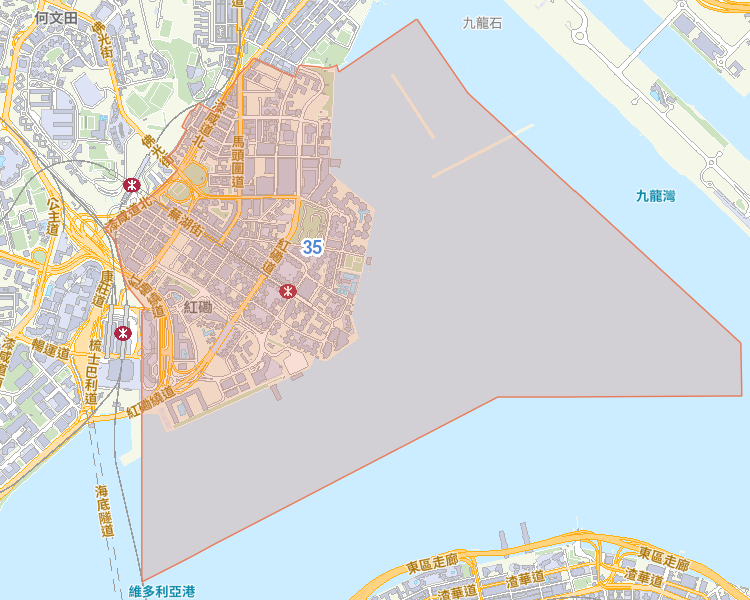 小學 35 校網覆蓋地圖