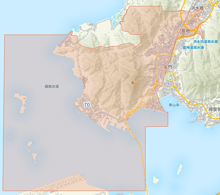 小學 70 校網覆蓋地圖