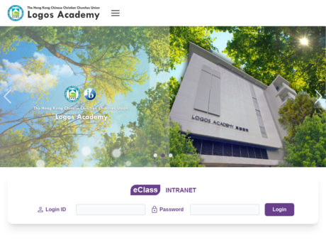 Website Screenshot of The Hong Kong Chinese Christian Churches Union Logos Academy