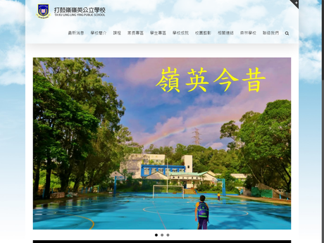 Website Screenshot of Ta Ku Ling Ling Ying Public School