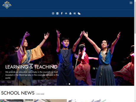 Website Screenshot of United Christian College (Kowloon East)
