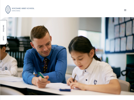 Website Screenshot of Wycombe Abbey School Hong Kong